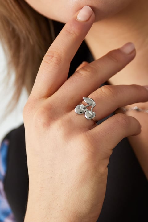 bague cherry bomb - couleur couleur or