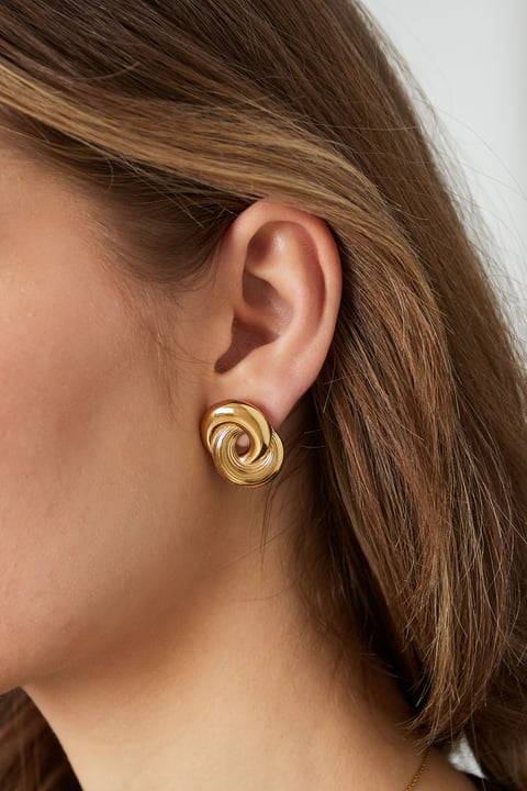 circle fusion earrings
