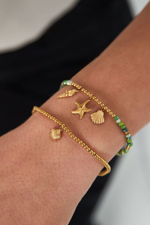 pulsera sencilla concha pequeña