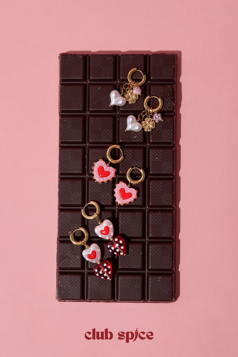 Orecchini pendenti in acciaio inossidabile a forma di cuore, serie Sweet Daily Simple, gioielli da donna