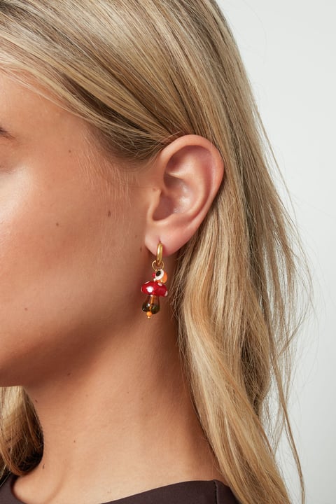 Orecchini pendenti in acciaio inossidabile, stile casual, semplici, da donna, serie