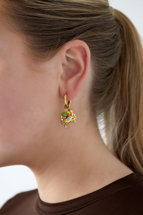 boucles d&#39;oreilles crabe