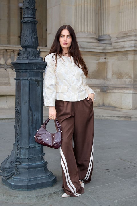 Los pantalones de rayas Jacky