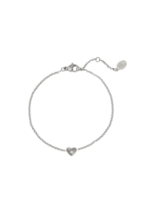 Bracelet Always in my Heart Silver Color Stainless Steel 2