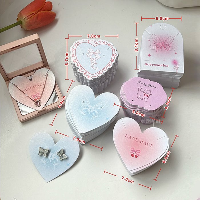 Jewelry Packaging Cards Customized Logo Available Picture5
