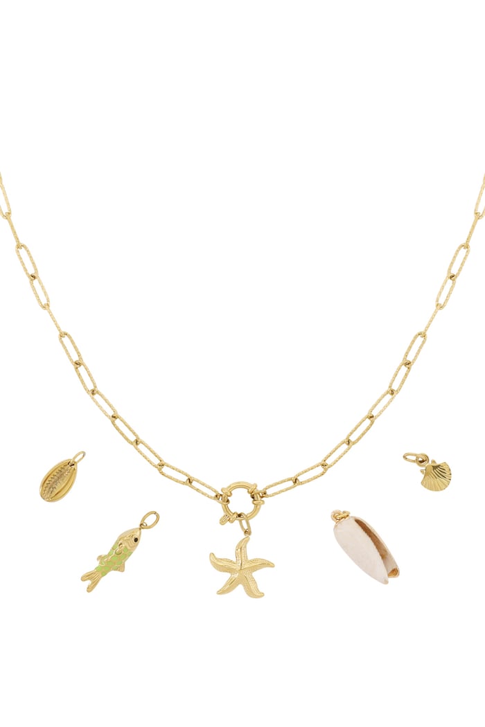 Starfish DIY necklace 