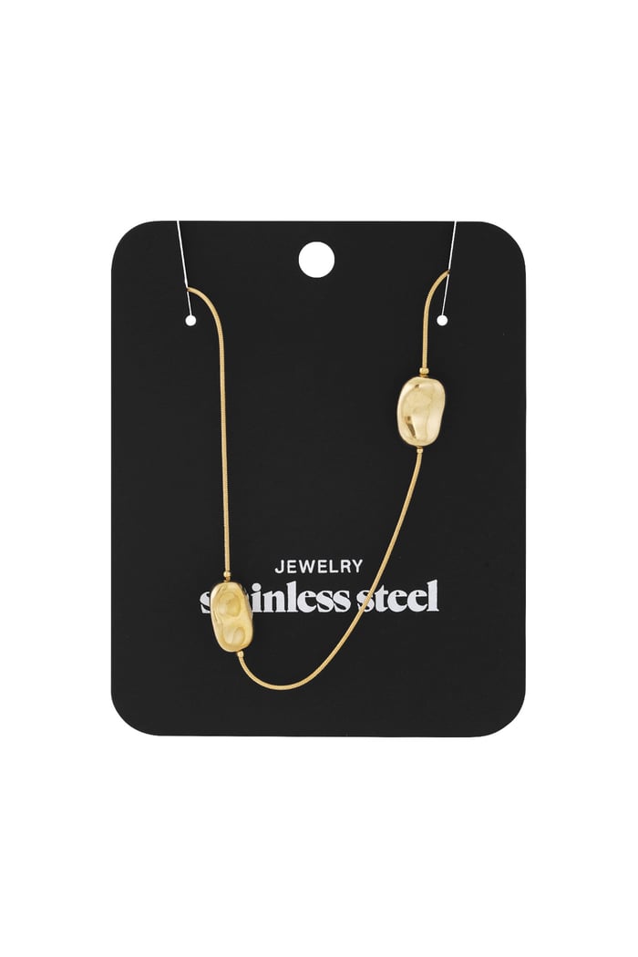 Smooth Link Long Necklace Picture3