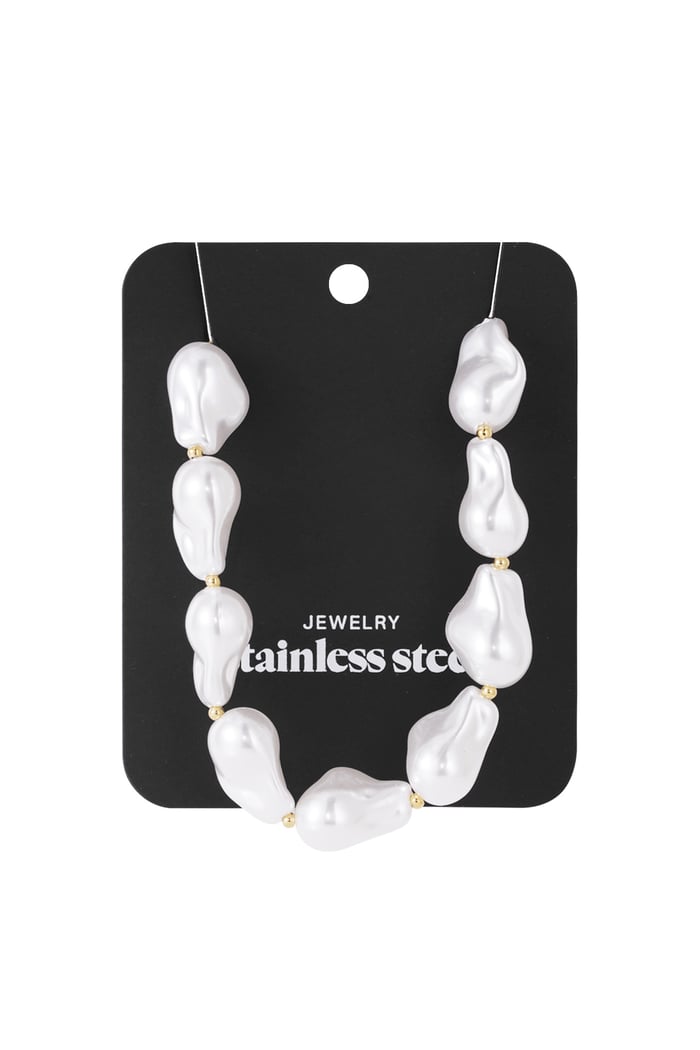 Imitation Perle Perlen Halsketten Perlen Casual Urlaub/Strand Einfache Serie frauen schmuck Bild4