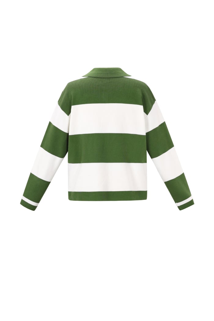 Knit sweaters Stripes Casual Fall/Winter h5Picture3