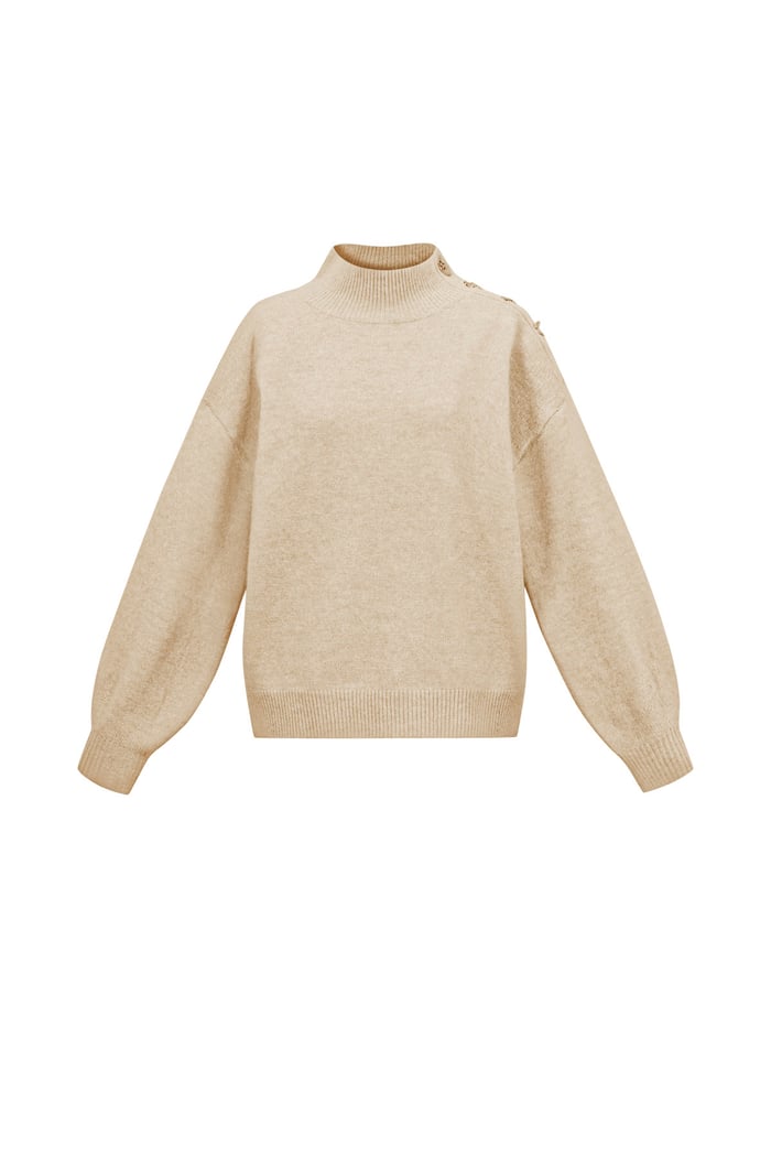 Sweater with buttons on the shoulder h5Picture12