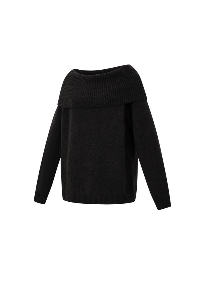 Off the shoulder basic sweater h5Picture2