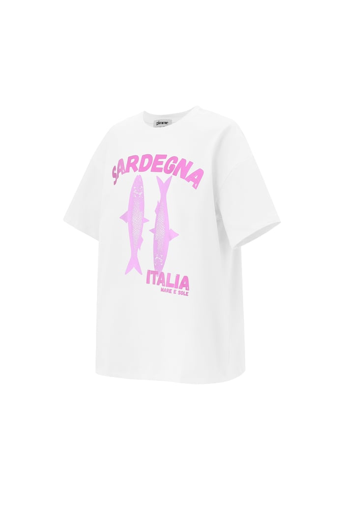 Sardegna Italia oversized T-shirt h5Afbeelding2