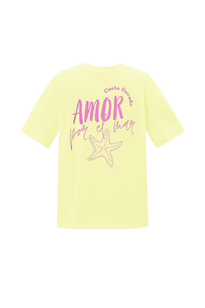 Amor por el mar oversized t-shirt h5Afbeelding3