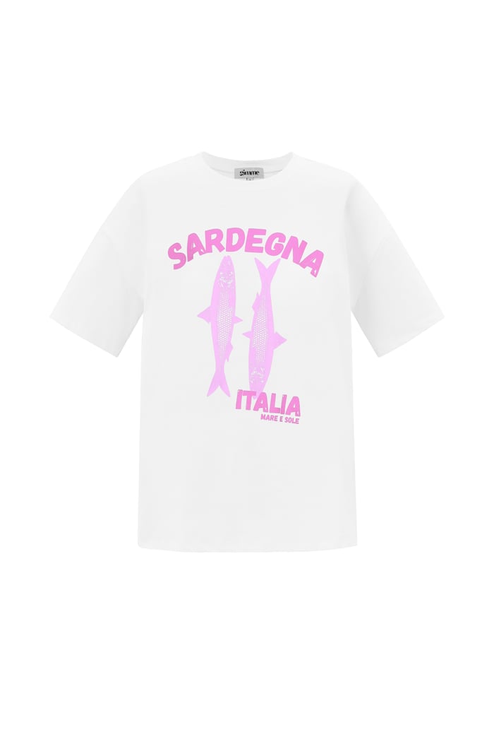 Sardegna Italia oversized T-shirt