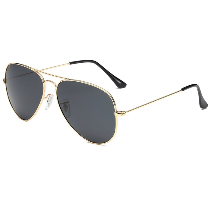 1 Paar Damen-Sonnenbrillen der Simple Series für den Alltag in Volltonfarbe