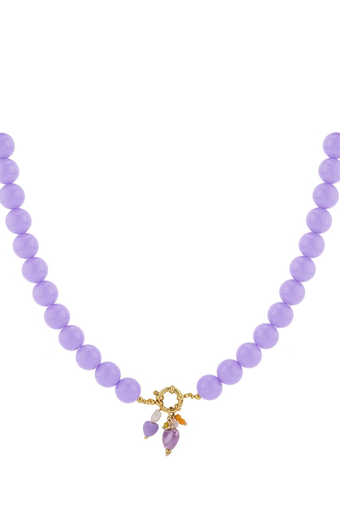 Collana di piccole perle colorate-12mm Immagine9
