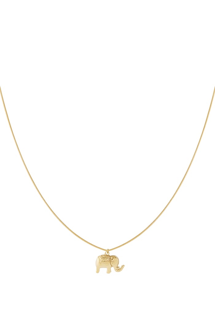 Cute elephant necklace 