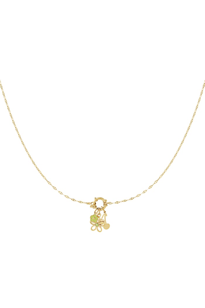 Detailled flower DIY necklace Picture2