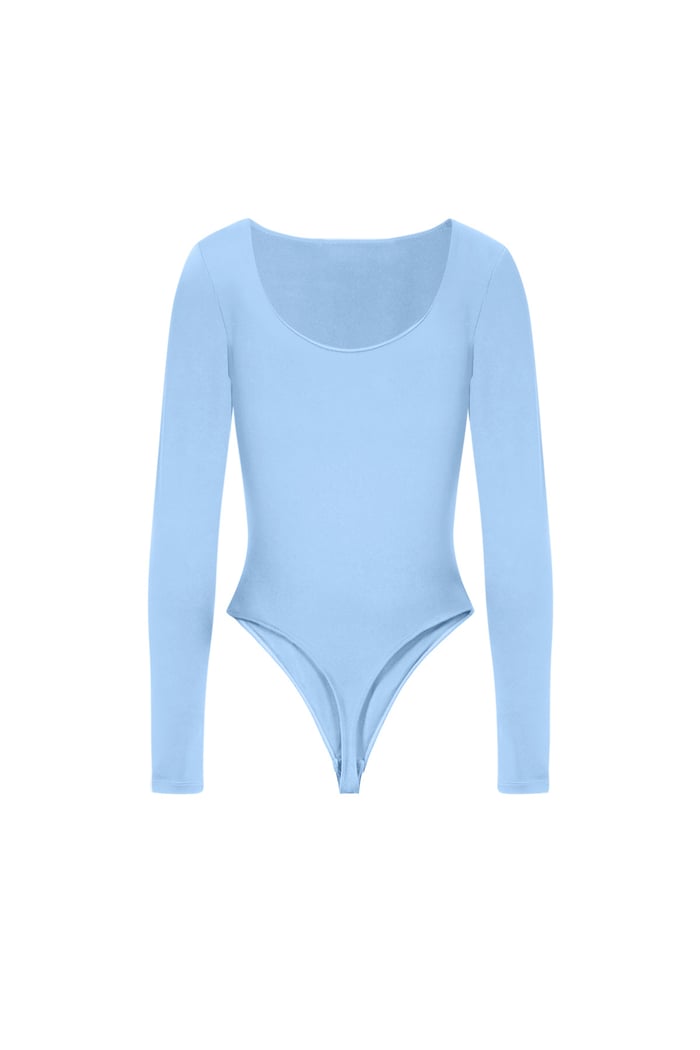 Nylon Shapewear Bodysuit Solid color Basic All Fit  Clothes h5Picture2