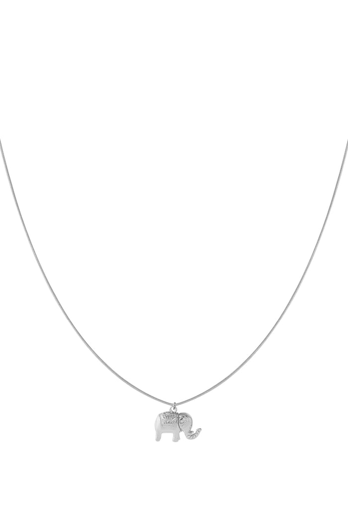Cute elephant necklace Picture3