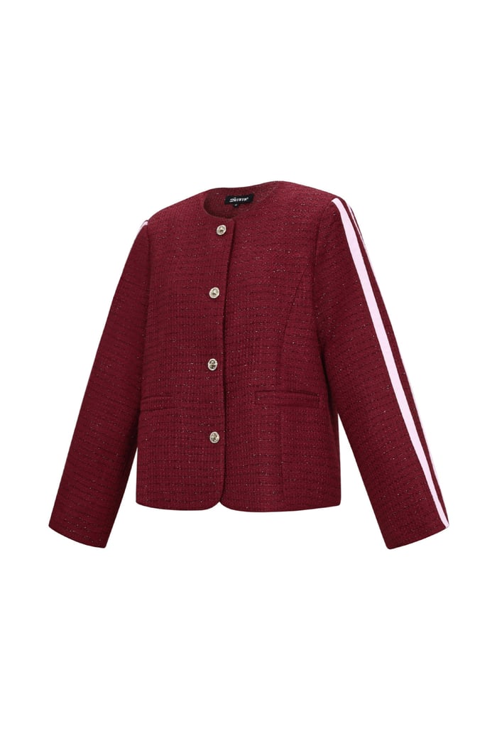 Lurex Tweed jasje Afbeelding2
