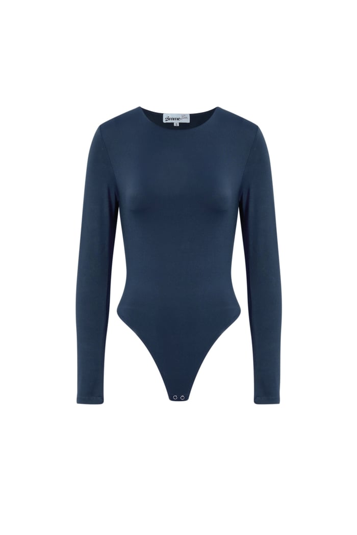 Nylon Shapewear Bodysuit Solid color Basic All Fit  Clothes