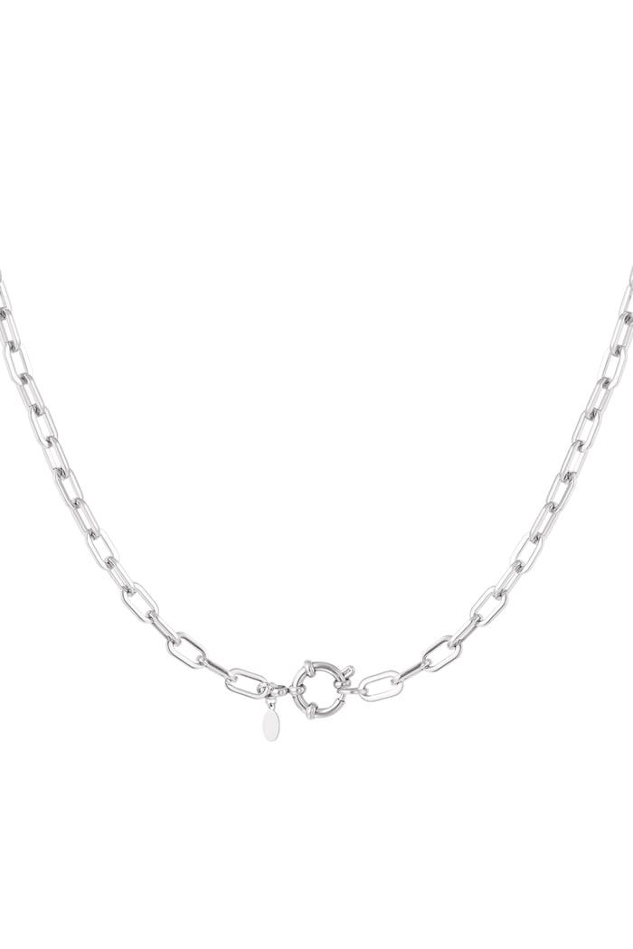 necklace basic links round closure 