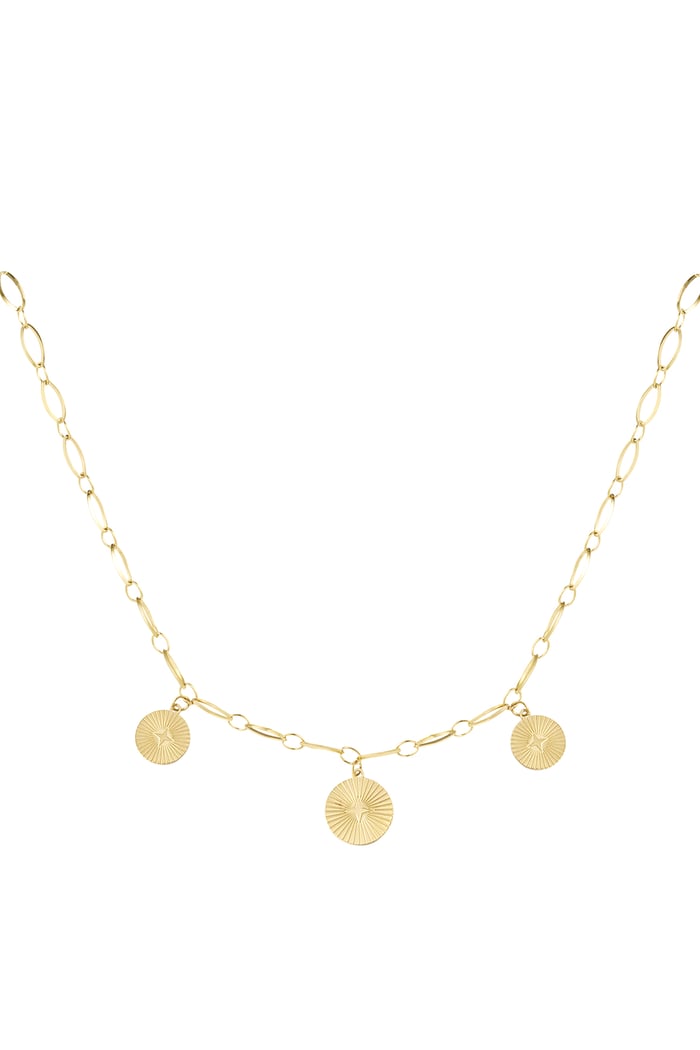 necklace three coins