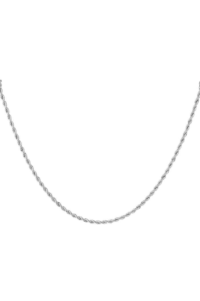 Unisex Halskette fein gedreht - Goldfarbe - 3,0 MM 