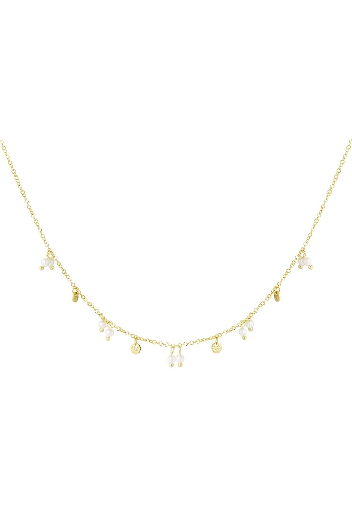 necklace pearls and charms 