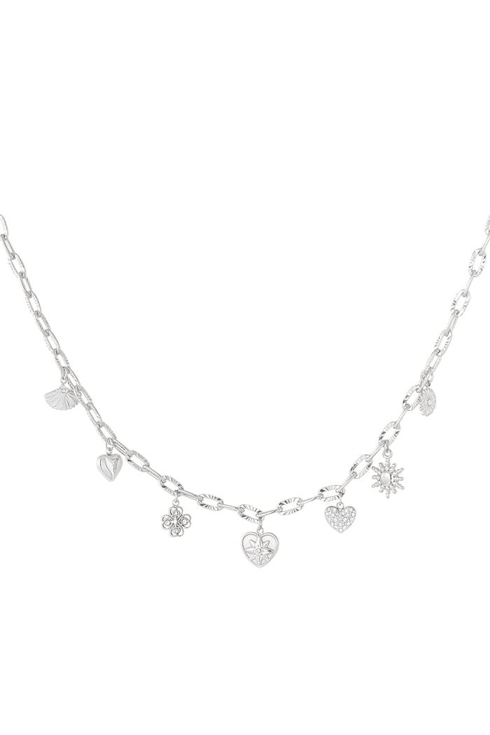 charm necklace daily style 