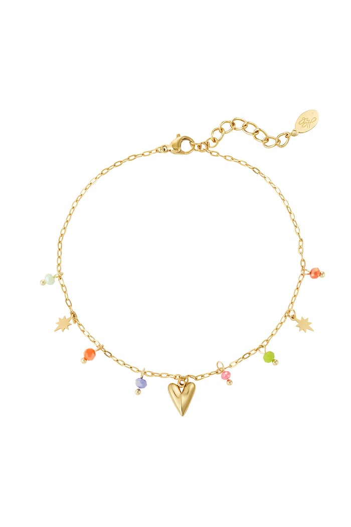 Fußkette bunt liebevoll