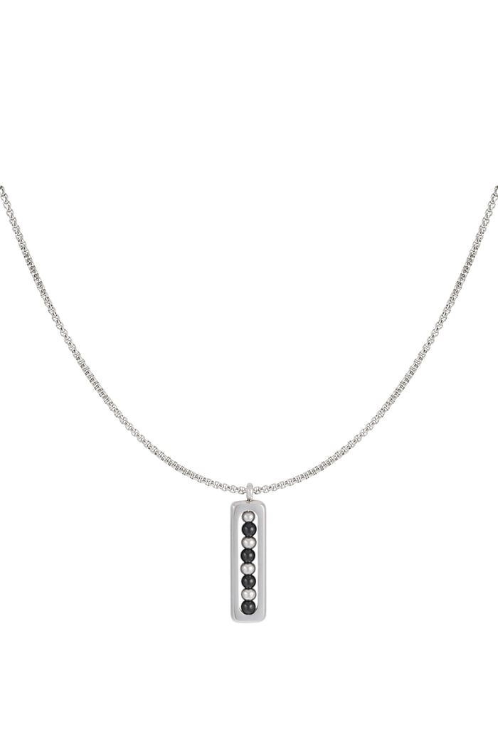 Collana da uomo con ciondolo a sfera