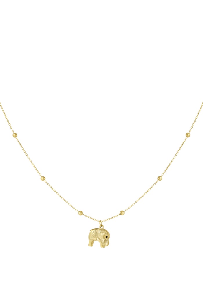 collana con ciondolo elefante