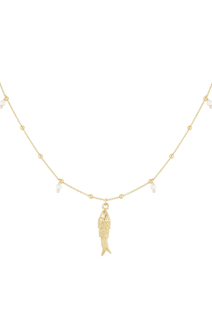 collana base con pesce 
