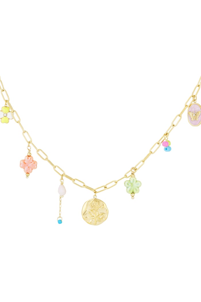 Charm-Halskette „Charmify Me“ – Goldfarben