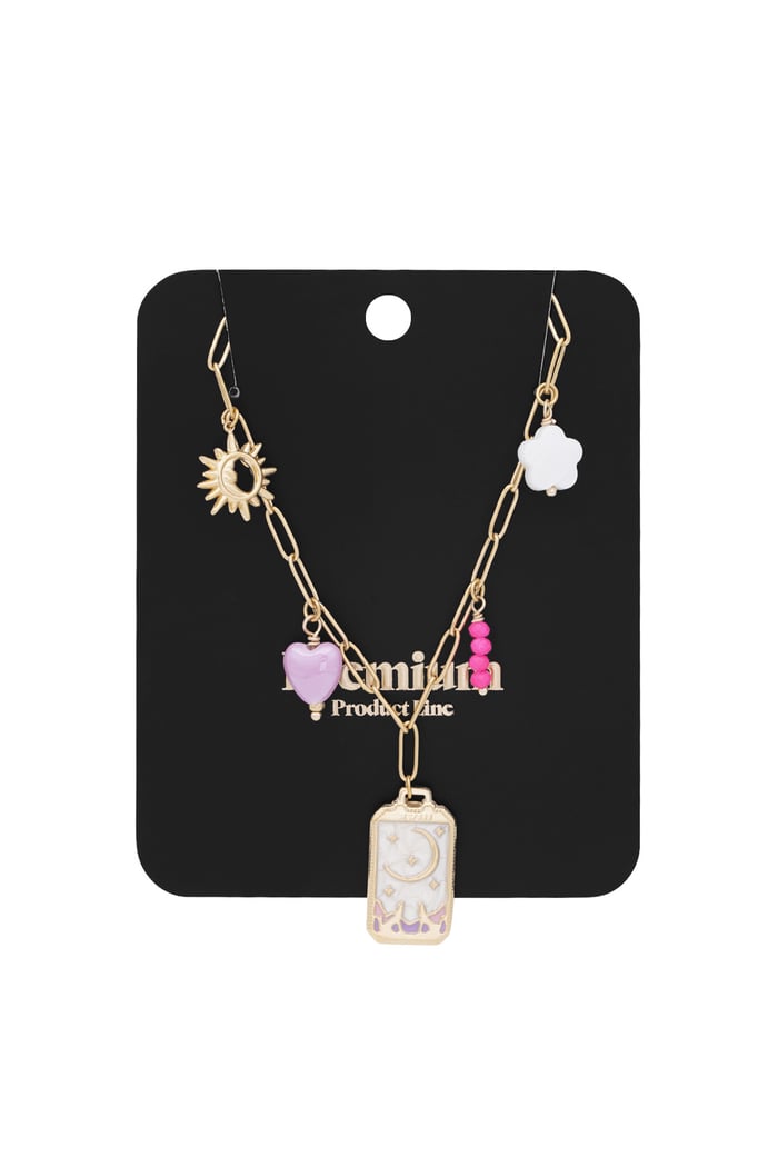 collana con ciondolo a forma di piccola luna Immagine2