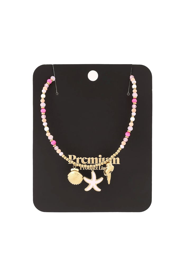 Collier rose sea babe Image3