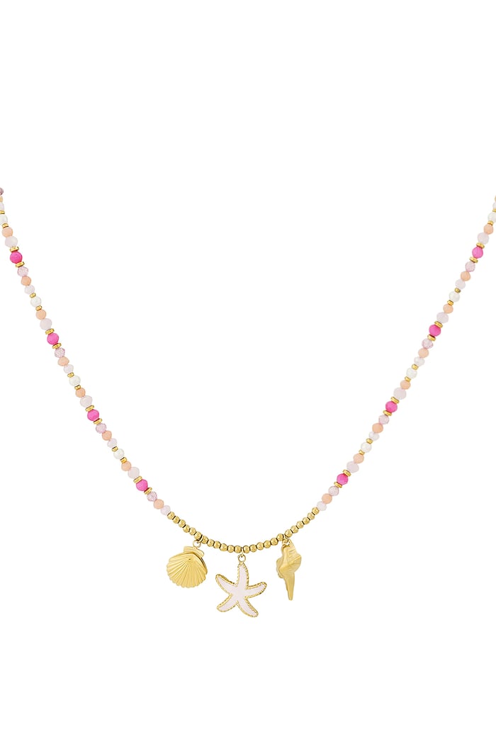 Collier rose sea babe 