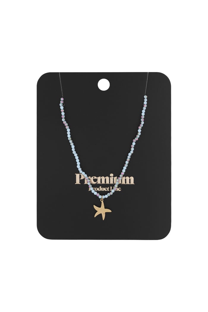 Necklace colorful starfish h5Picture3