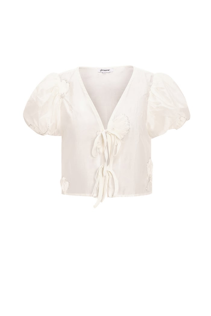 Flower Textured Top