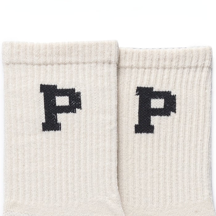 1 Pair Of Cotton Versatile Letter  Printed Women's Mid  Calf Socks h5Picture3