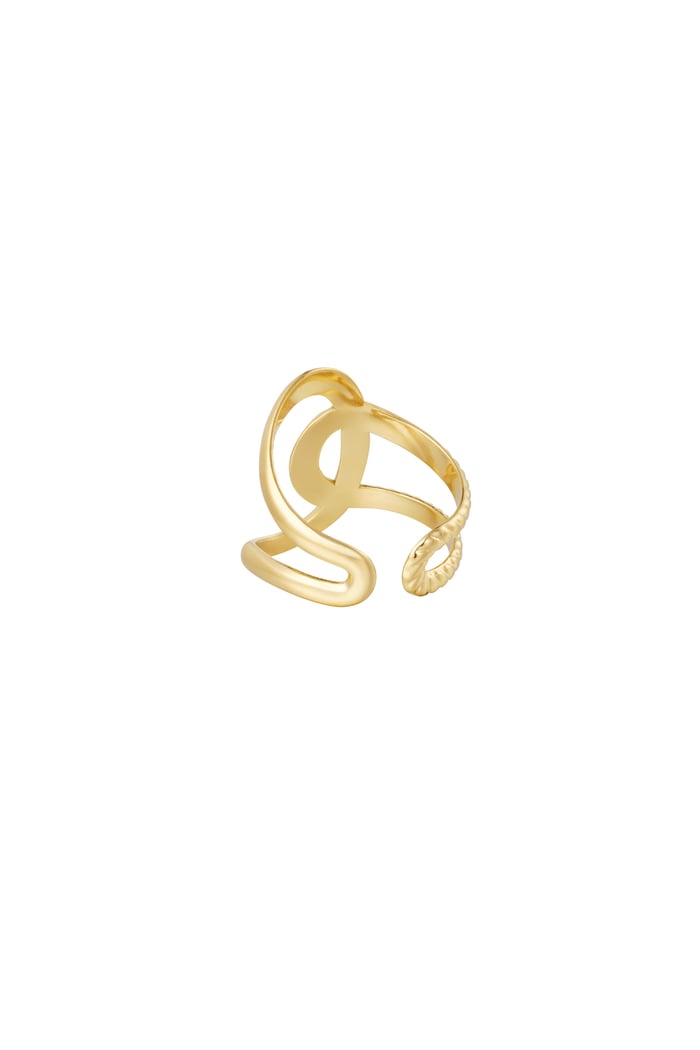Ringknotendetail – Goldfarbe - Goldfarbefarbe h5Bild2