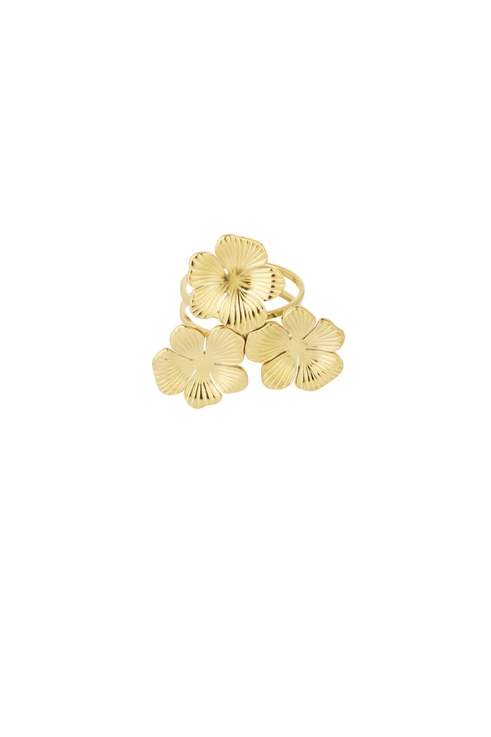 bohemian flower ring 
