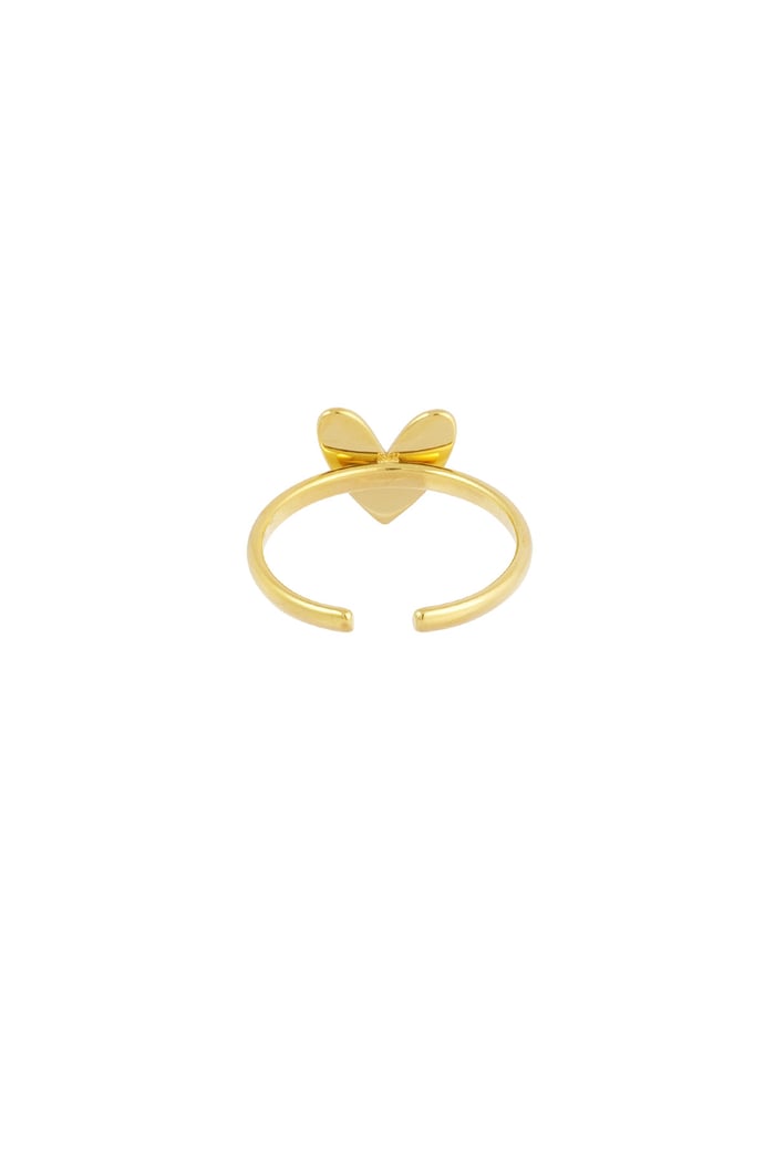 Klassischer Liebesring – Goldfarbe  - Goldfarbefarbe h5Bild3