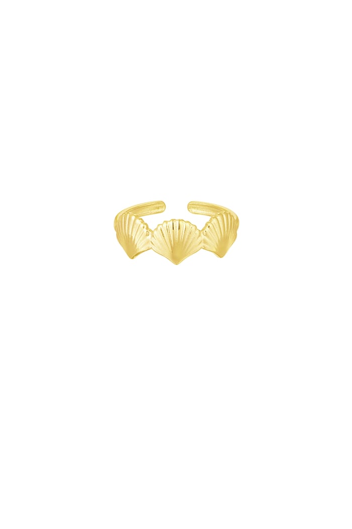 Ring sea shell lover - Silver Color color 