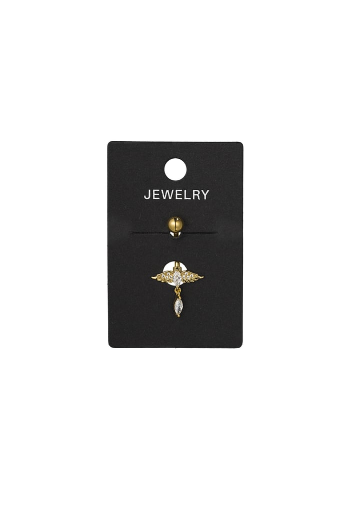 navel piercing gleam & glow Picture3