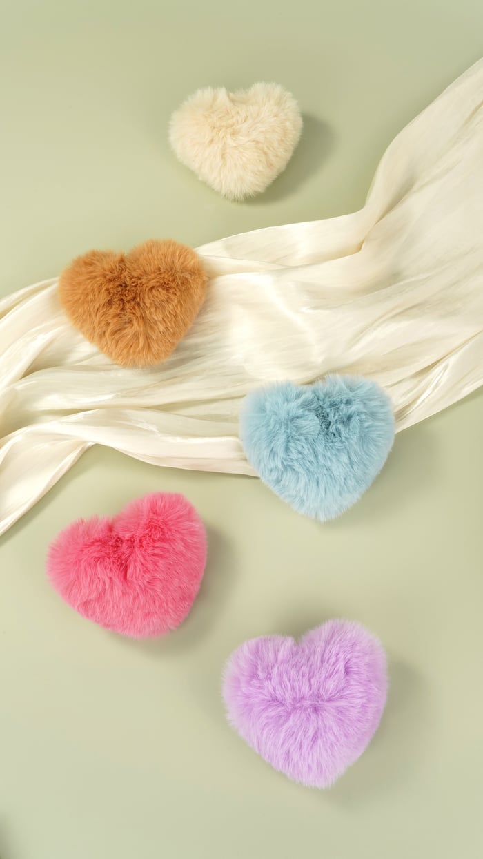 Sleutelhanger heart to fluff Afbeelding3