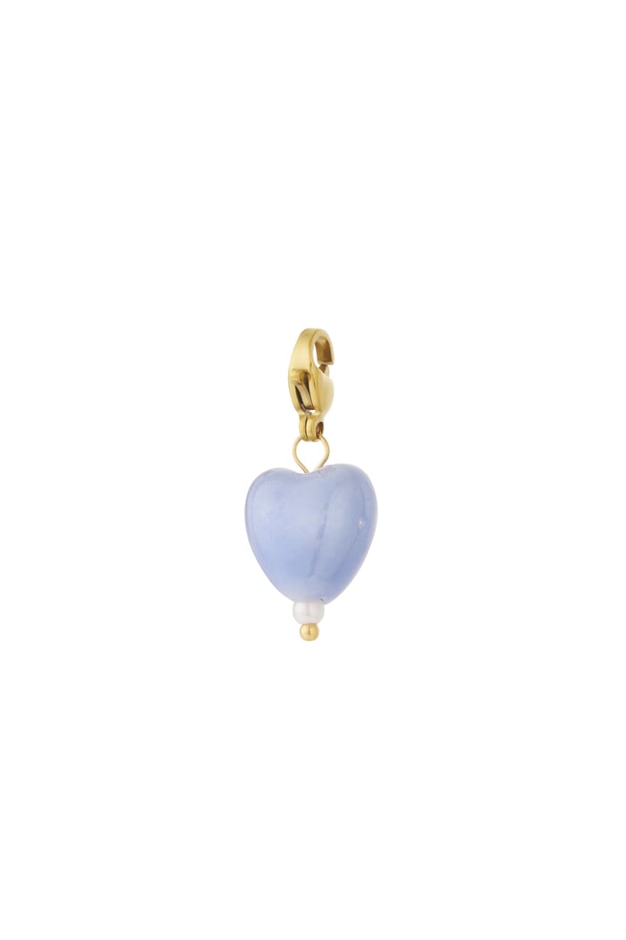 Pastel heart jewelry DIY charm 