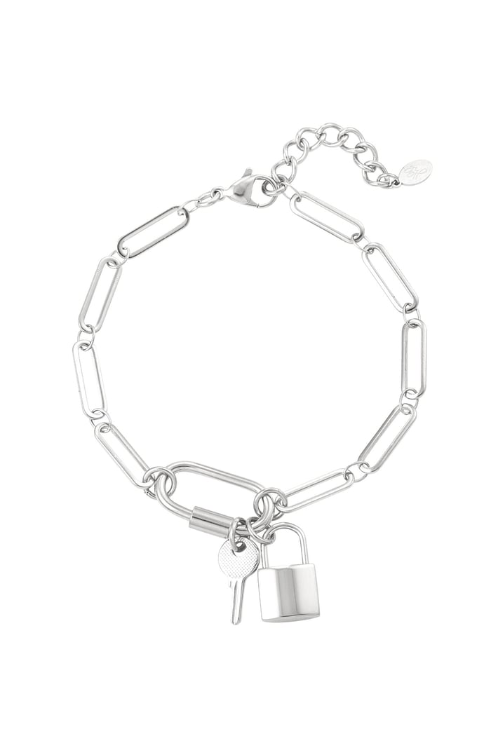 bracelet links key & lock 